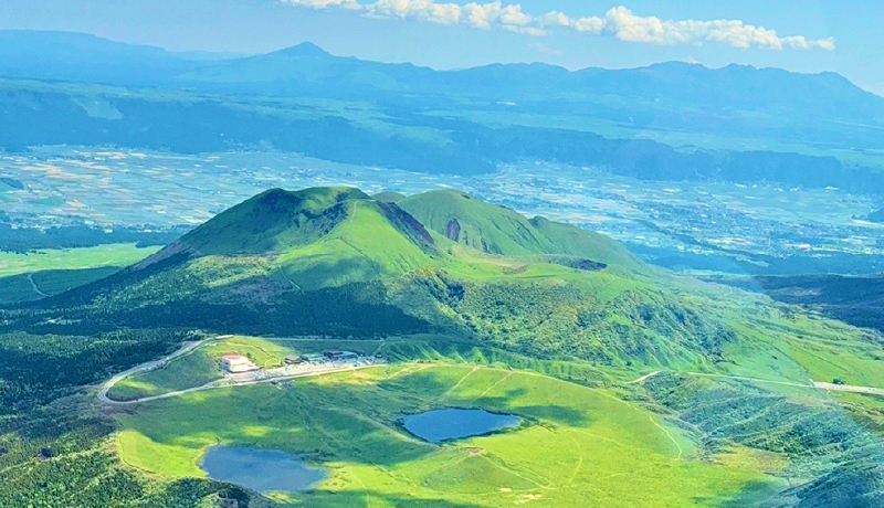阿蘇山遊覧飛行