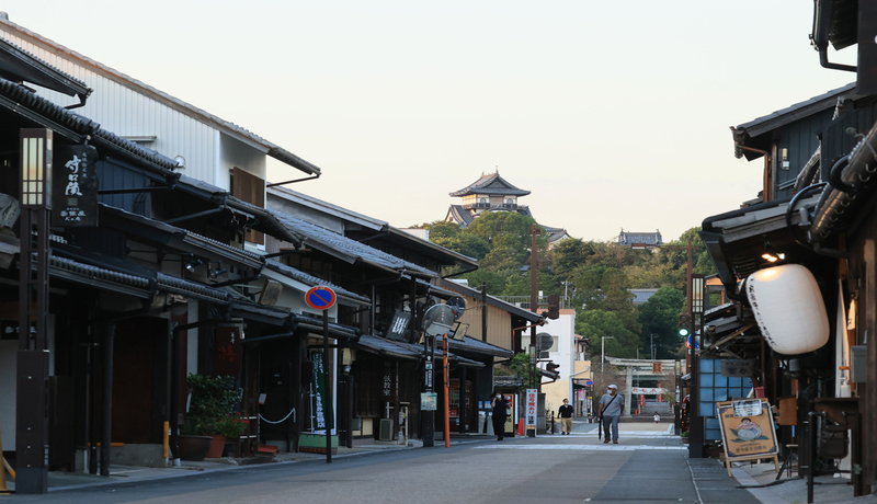 犬山城下町