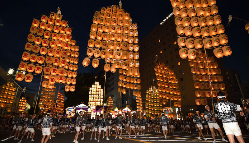 秋田竿燈祭